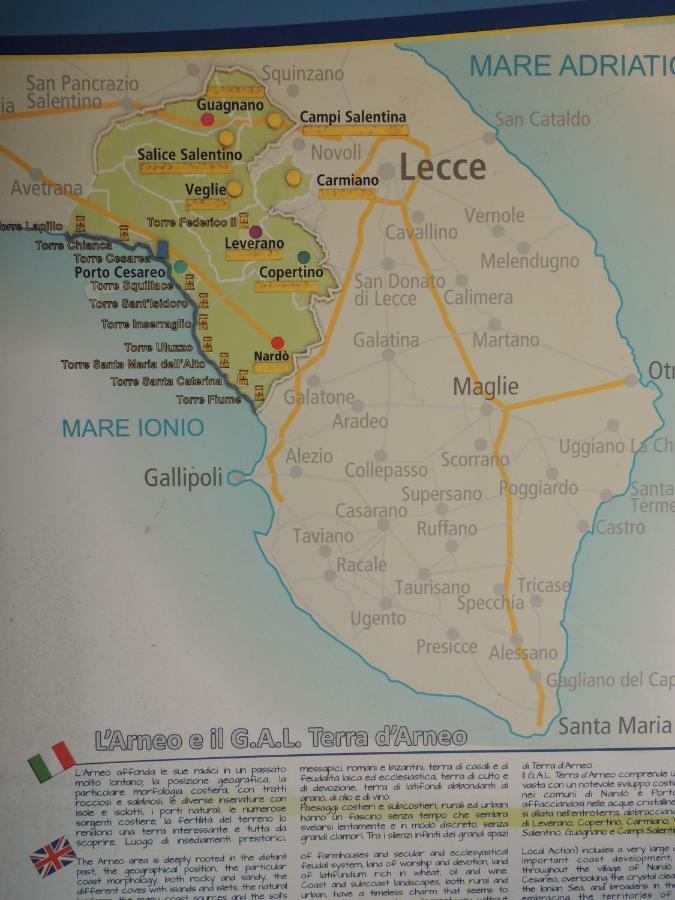 Terre Del Salento Hotel Leverano Exterior foto